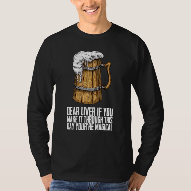 T-shirt Bières Alcool Fête  1 (Devant)