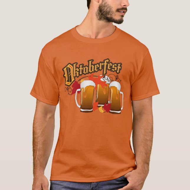 T-shirt Bières d'automne de l'Oktoberfest (Devant)