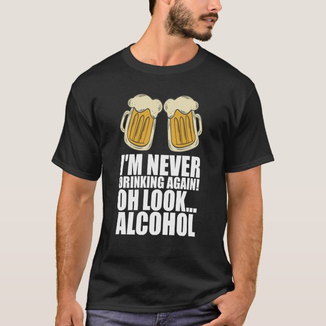 T-shirt Bières Ipa Bière est bonne (Devant)
