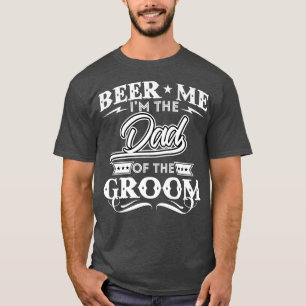 T-shirt Bières pour moi je suis le père du marié buveur de