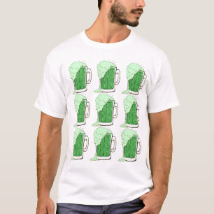 T-shirt Bières vertes
