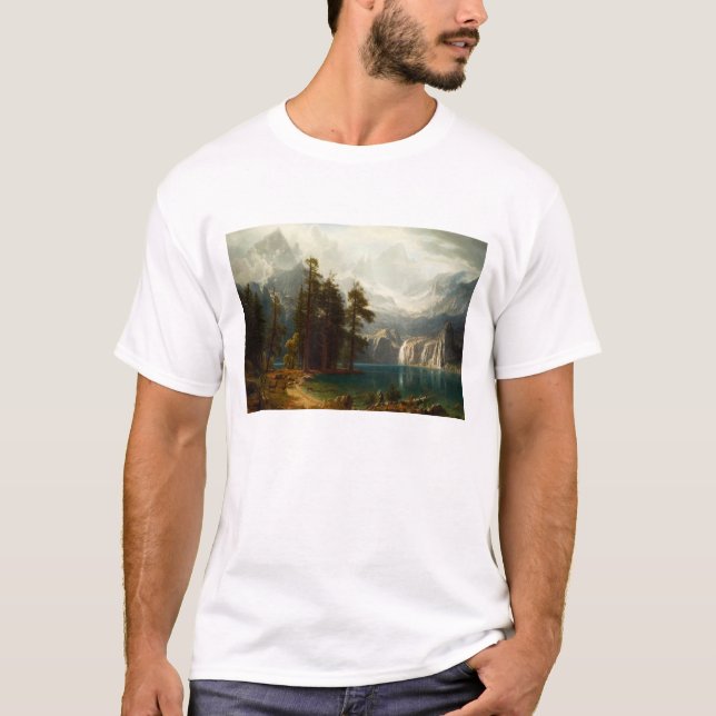 T-shirt Bierstadt Sierra Nevadas (Devant)