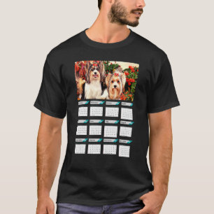 T-shirt Biewer Terrier Puppies Calendrier 2023