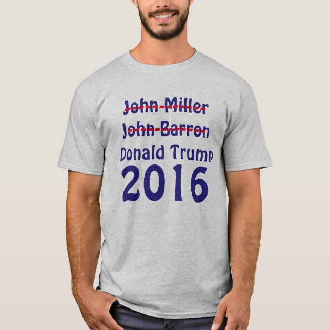T-shirt Biffé John Miller et John Barron 2016 (Devant)