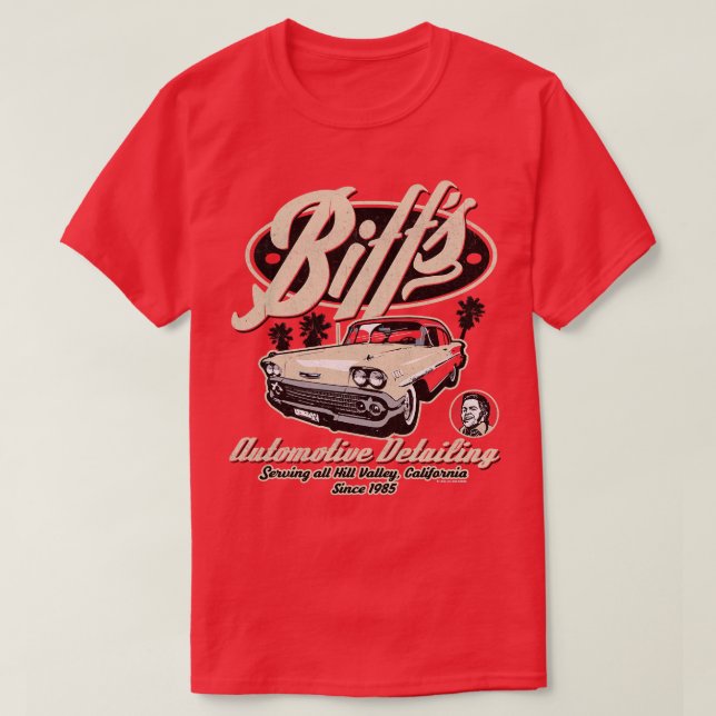 T-shirt Biffs Auto Détail Classic Worn (Design devant)
