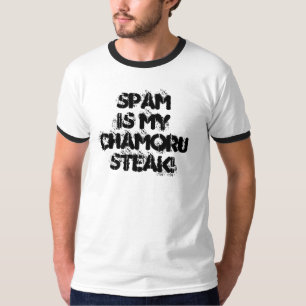 T-shirt Bifteck de myChamoru de Spamis !