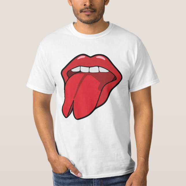 T-shirt Bifurcation de langue (division) (Devant)