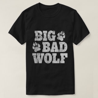 T-shirt Big Bad Wolf Costume Funny Halloween Tee
