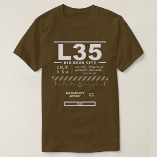 T-shirt Big Bear City Airport RBF L35