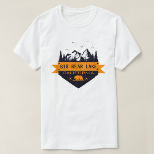 T-shirt Big Bear Lake California - Nom personnalisé T-Shi