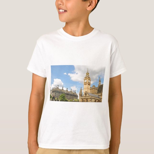 T-shirt Big Ben à Londres (Devant)