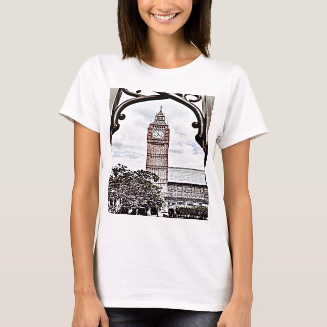 T-shirt Big Ben coloré (Devant)