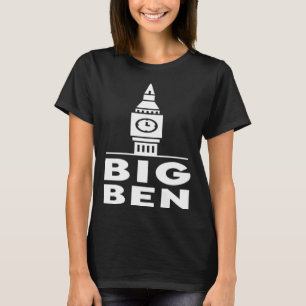 T-shirt Big Ben London Hommes Femmes