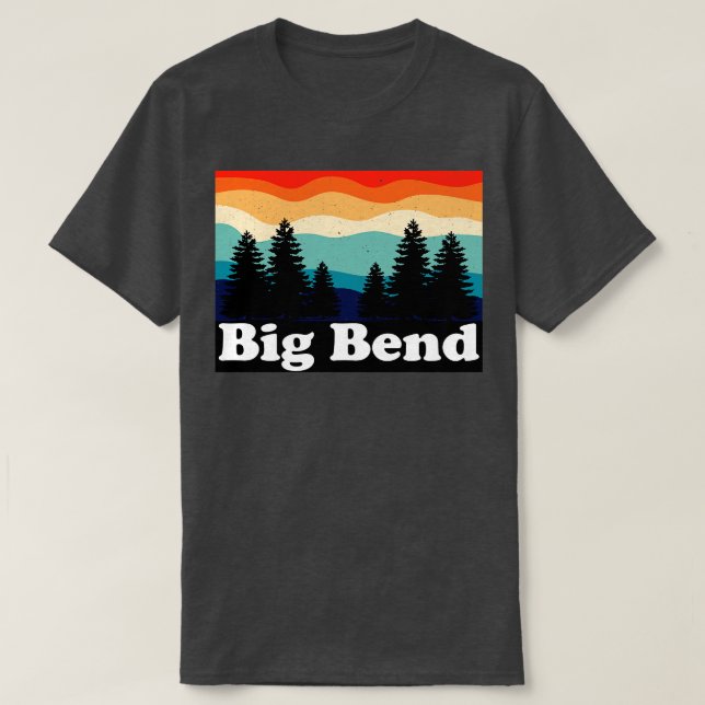 T-shirt Big Bend National Park Texas (Design devant)