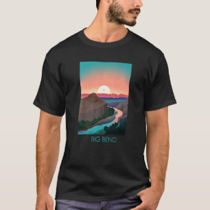T-shirt Big Bend National Park US Retro
