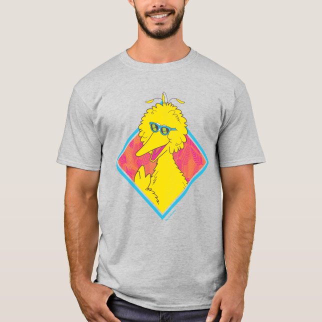T-shirt Big Bird | Insigne tropical 2 (Devant)