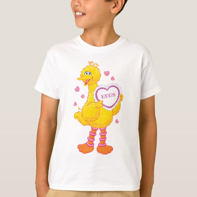 T-shirt Big Bird Valentine (Devant)