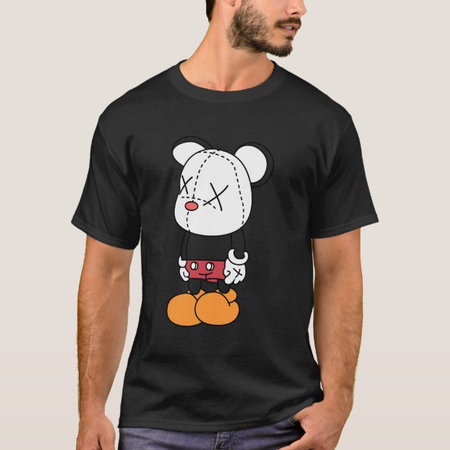 T-shirt Big black-eared mouse (Devant)