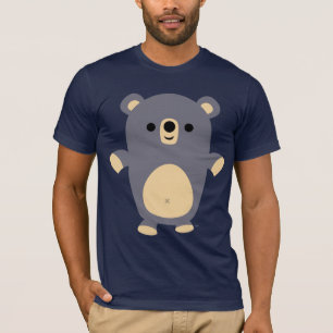 T-shirt Big Blue Cartoon Bear