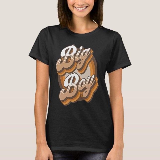 T-shirt BIG BOY Retro Cool Melanin vibe (Devant)