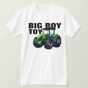 T-shirt "Big Boy Toy" avec Green Farm Tractor