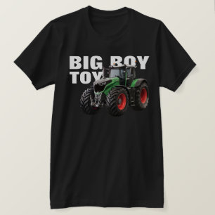 T-shirt "Big Boy Toy" avec Green Farm Tractor