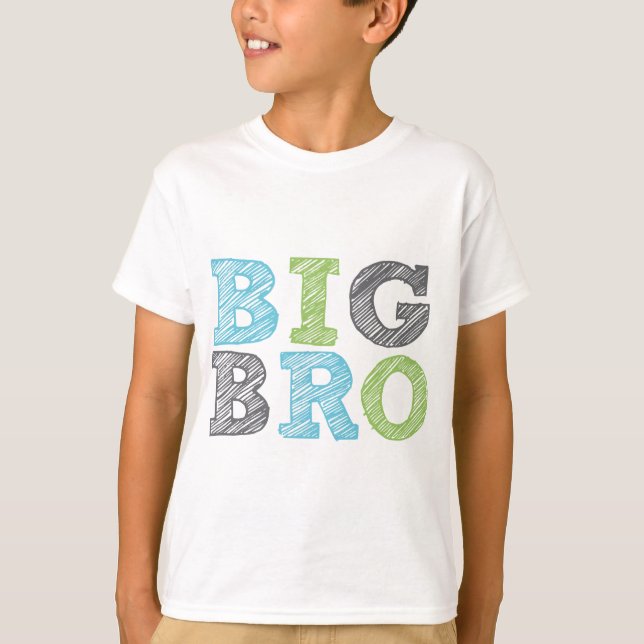 T-shirt Big Bro (Devant)