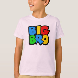 T-shirt Big Bro Brother Retro Gamer Jeu Design inspiré