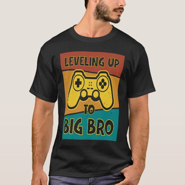 T-shirt Big Bro Grossesse Faire-part Futur Big Brother (Devant)