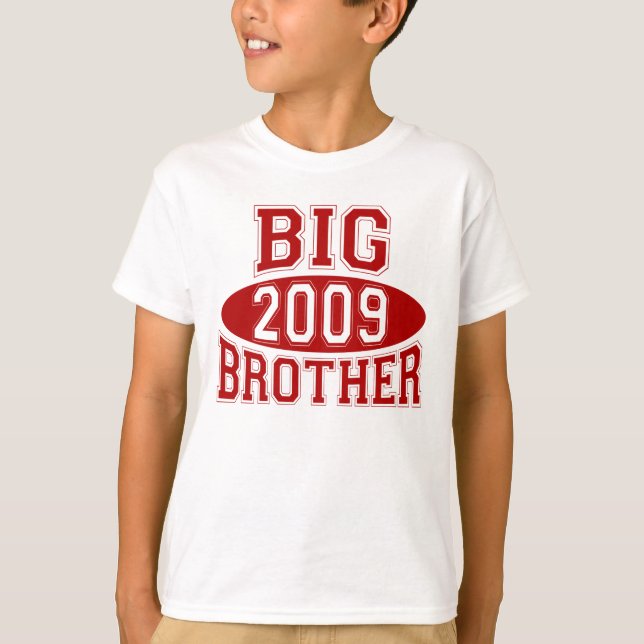 T-shirt BIG BROTHER 2009 (Rouge) (Devant)