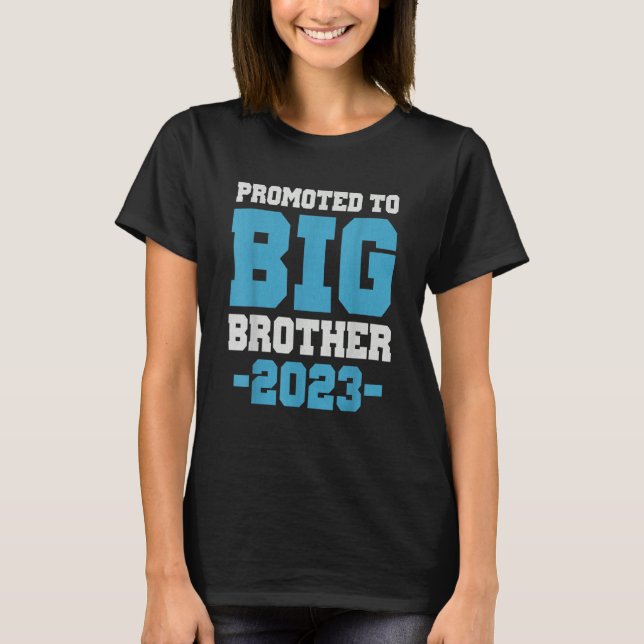 T-shirt Big Brother 2023 For Toddler Youth Pregnancy Annou (Devant)