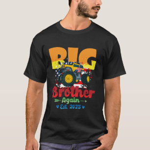 T-shirt Big Brother 2025 Monster Truck Baby Annonce