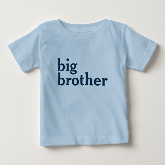 T-shirt Big Brother Baby (Devant)