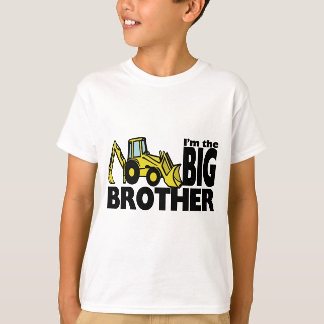 T-shirt Big Brother Backhoe (Devant)