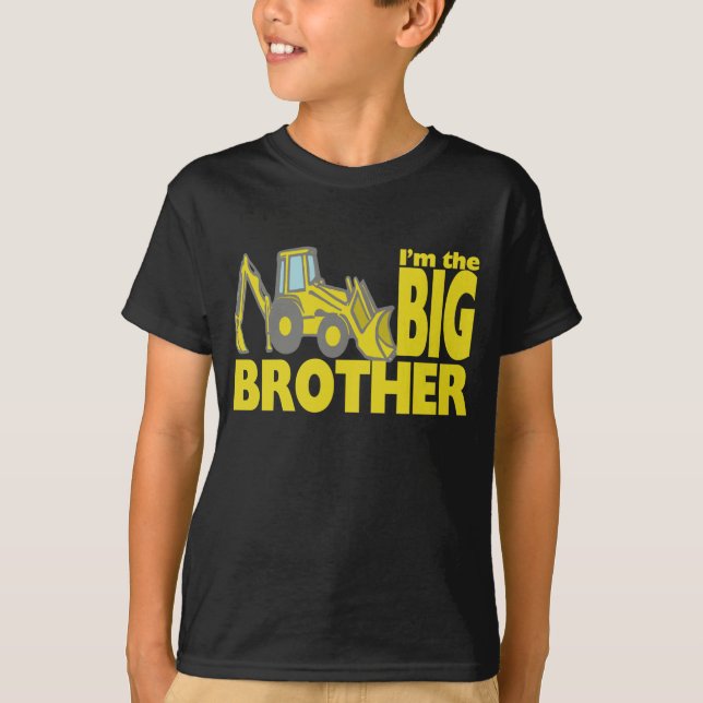 T-shirt Big Brother Backhoe (Devant)