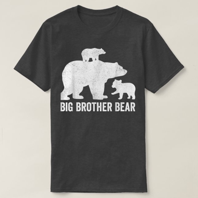 T-shirt Big Brother Bear Shirts (Design devant)