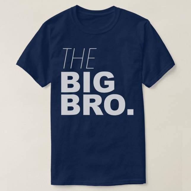 T-shirt Big Brother Boys For Kids & Adult - The Big Broth (Design devant)
