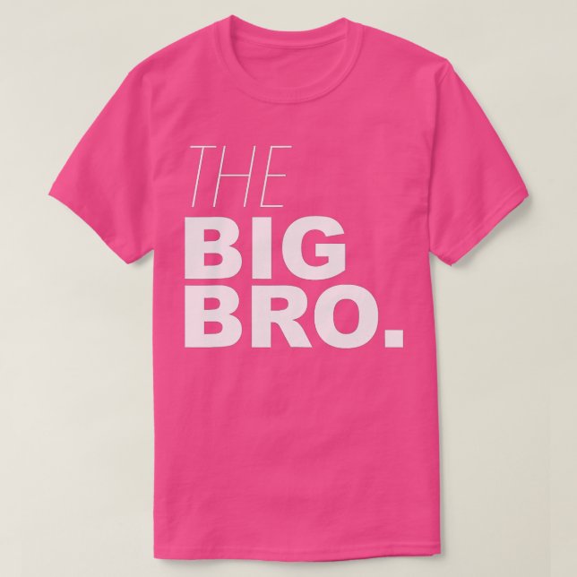 T-shirt Big Brother Boys For Kids & Adult - The Big Broth (Design devant)