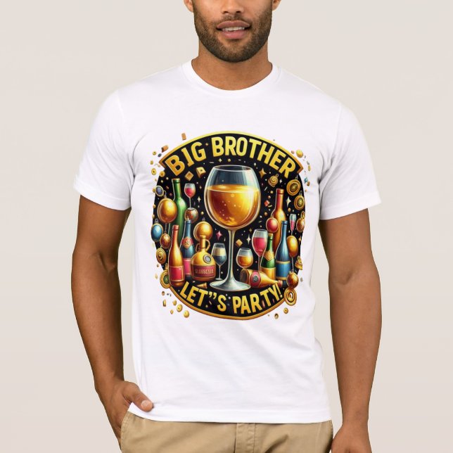 T-shirt Big Brother C'est l'heure de la grotte (Devant)