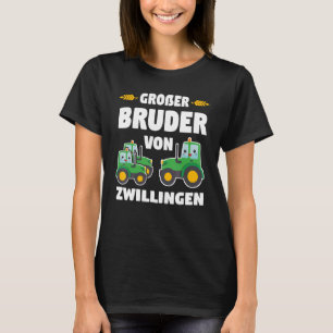 T-shirt Big Brother De Twins Tracteur Bauer