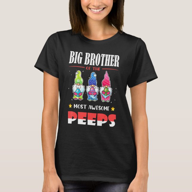 T-shirt Big Brother Des Gnomies Les Plus Belles Gnome (Devant)