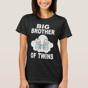 T-shirt Big Brother Des Jumeaux Jumeaux Frère Ancien