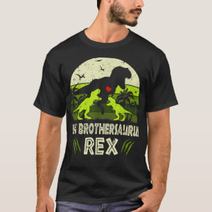 T-shirt Big Brother Dinosaur T Re Big Brothersaurus 2 enfa