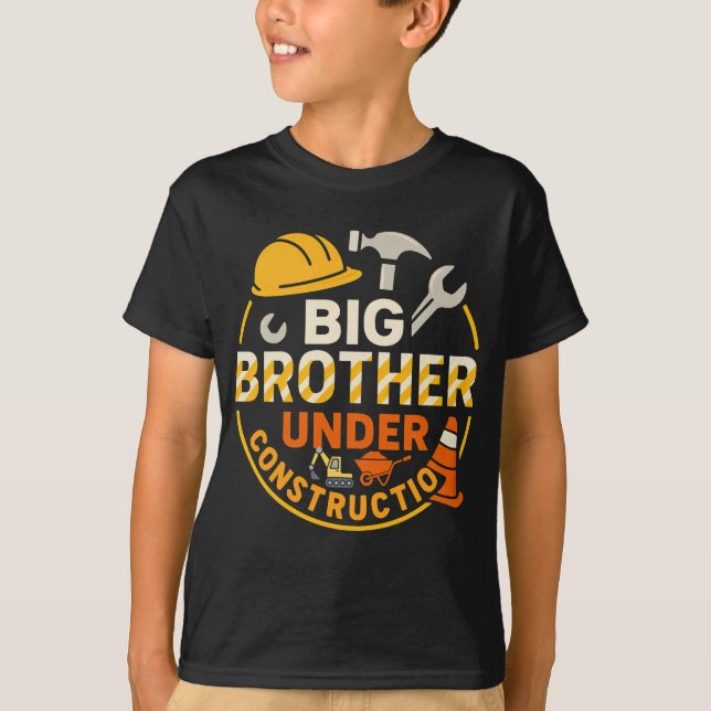 T-shirt Big Brother en construction (Devant)