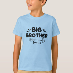 T-shirt Big Brother Enfin, grand frère révèle 