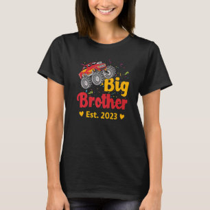 T-shirt Big Brother Est 2023 Monster Truck Baby Annonces