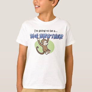 T-shirt Big Brother et être singe