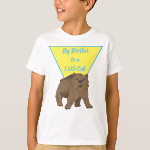 T-shirt Big Brother Grizzly Bear Cub