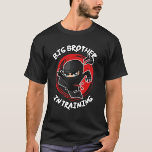 T-shirt Big Brother, Guerrier De Ninja, Entraîne Le Futur 