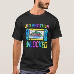 T-shirt Big Brother Jeu Déverrouillé Amusant Nouveau Big B